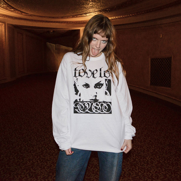 Tove Eyes White Long Sleeve
