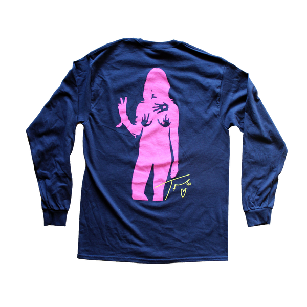 Handy Navy Longsleeve Tee