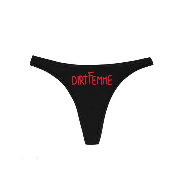 Dirt Femme Black Knickers