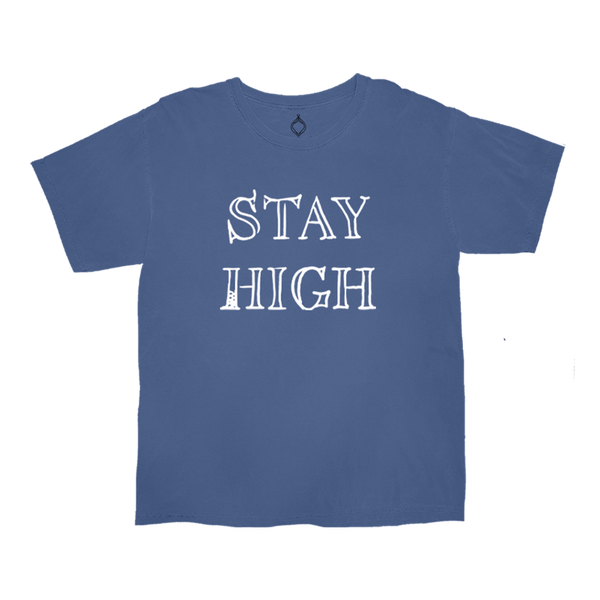 Stay High Blue Tee