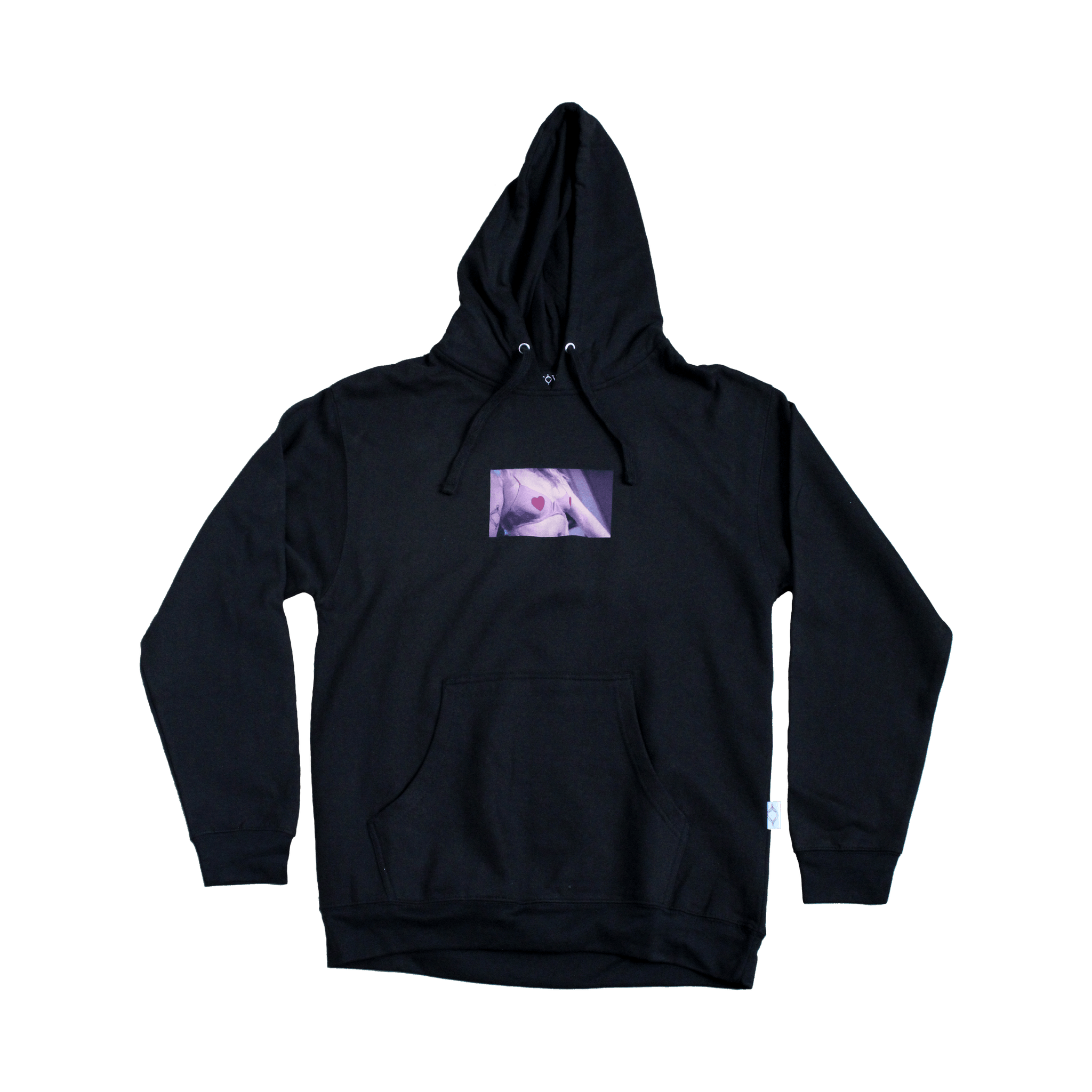Heart Tits Pullover Hoodie | Lady Wood